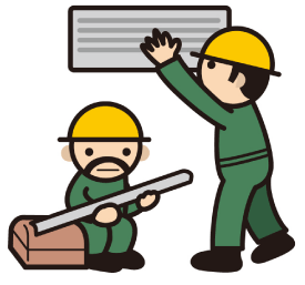 石川でエアコン取り付けいたします。